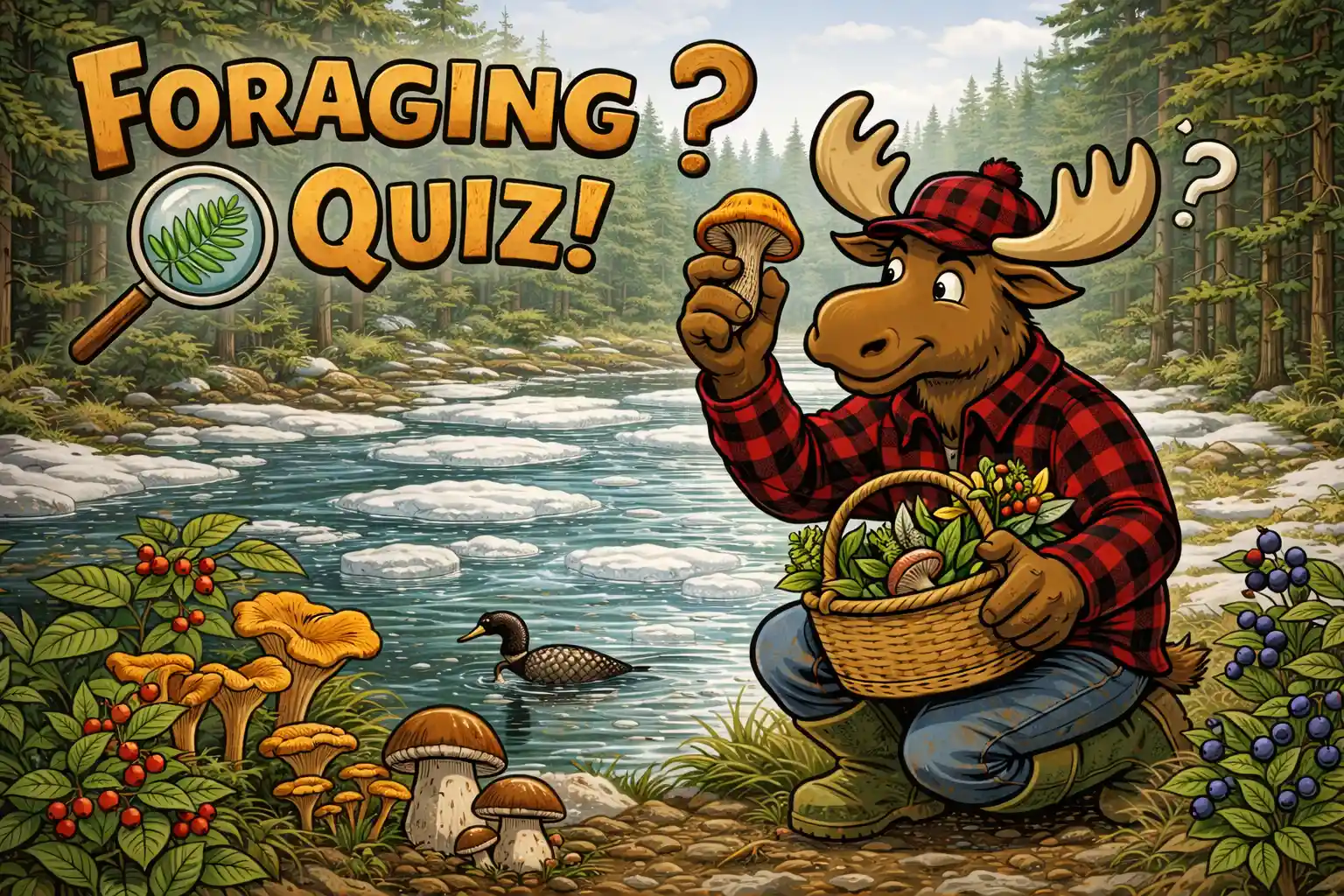 Foraging Fun Maine Foraging Challenge - ManiacMoose